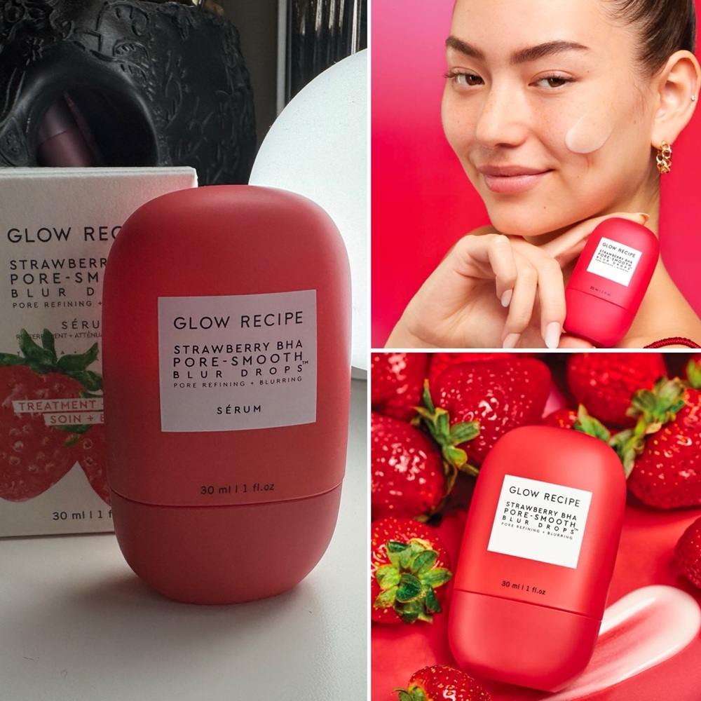 Glow Recipe Strawberry BHA Pore-Smooth Blur Drops 30 mL